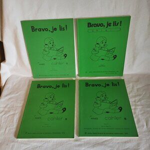 Bravo Je Lis! 4 French School Workbook Auteur Denise Maurice 1978 FrancoOntarien